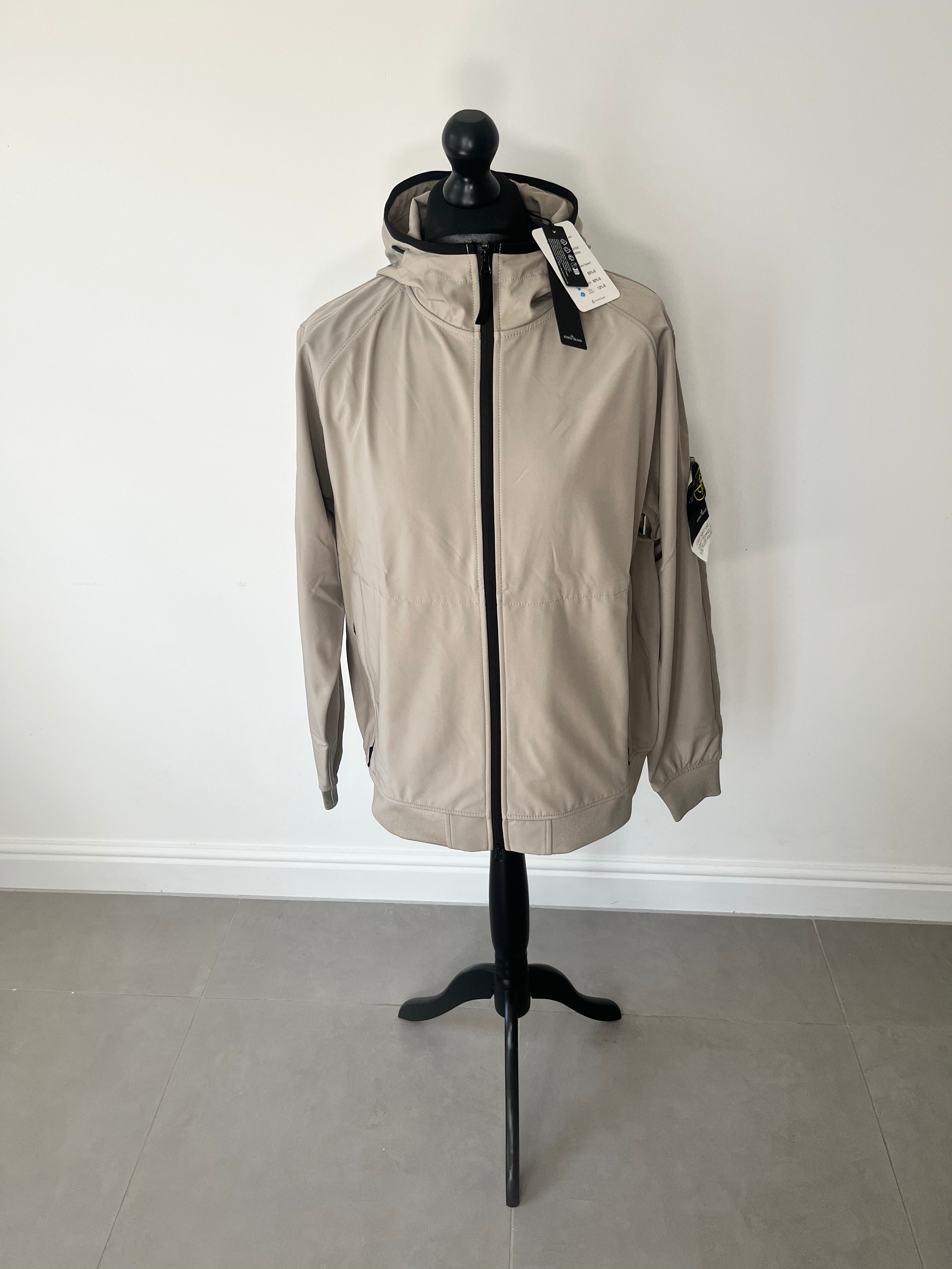 Stone island hotsell soft shell beige