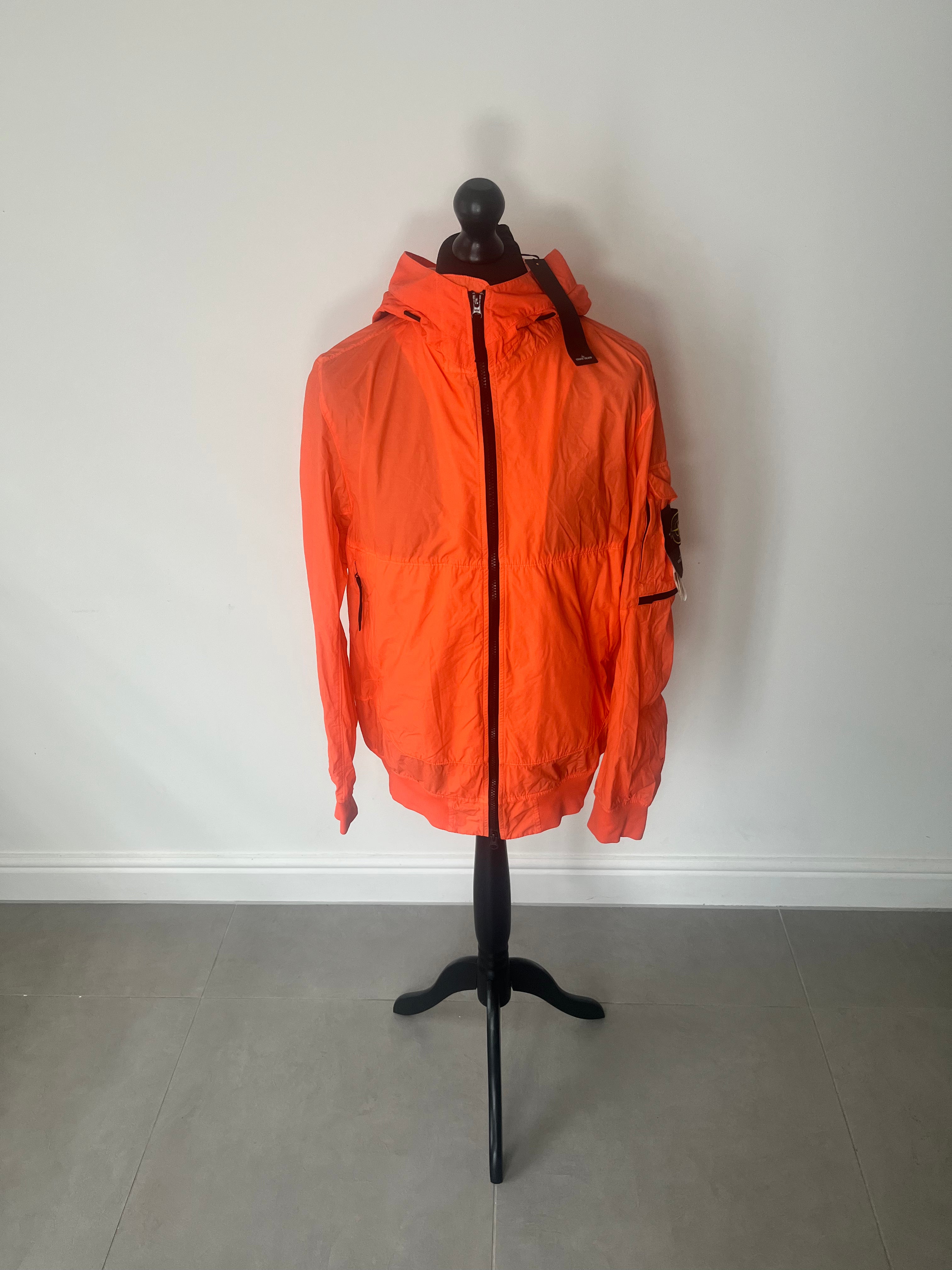 Orange stone store island jacket