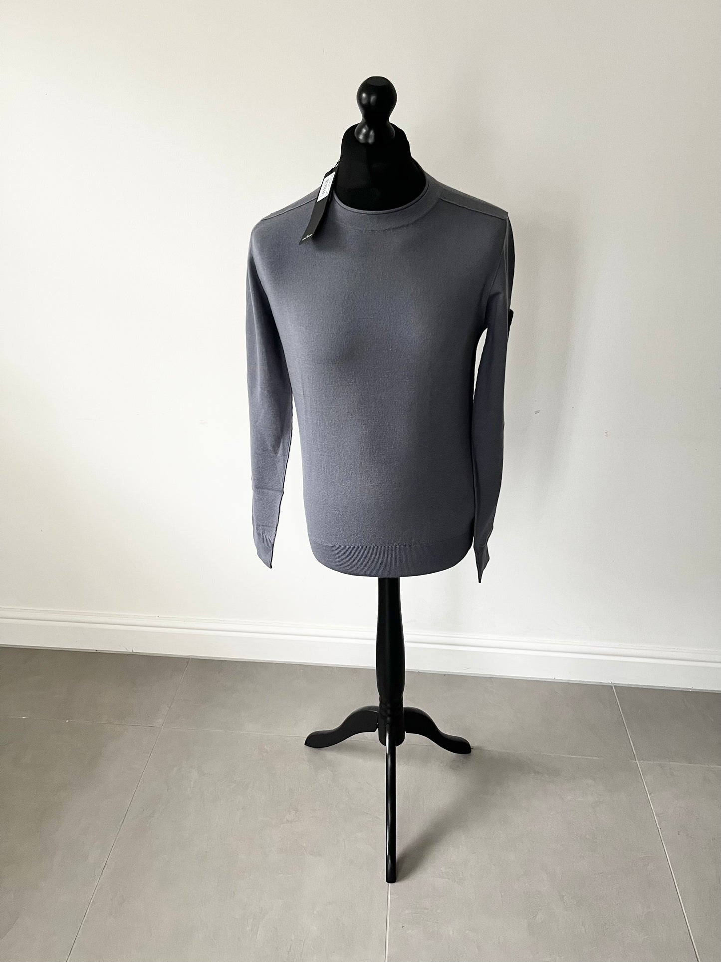 Stone Island Stretch Wool Knit (Powder Blue)