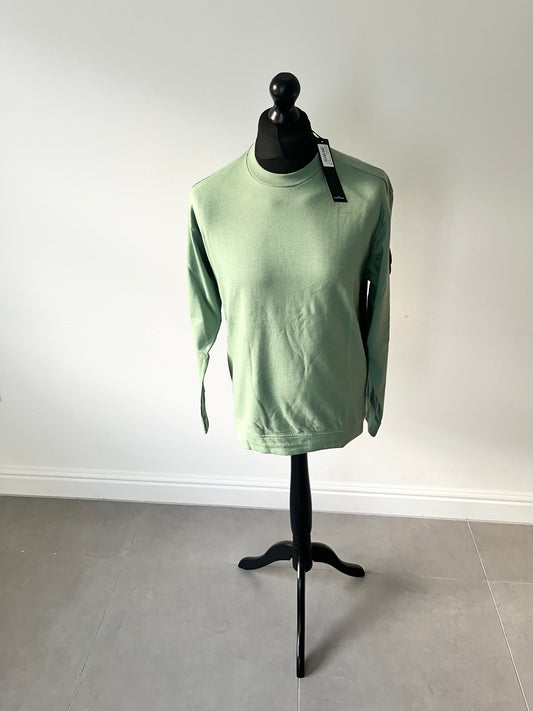 Stone Island Lightweight Crew Sweatshirt (Sage)