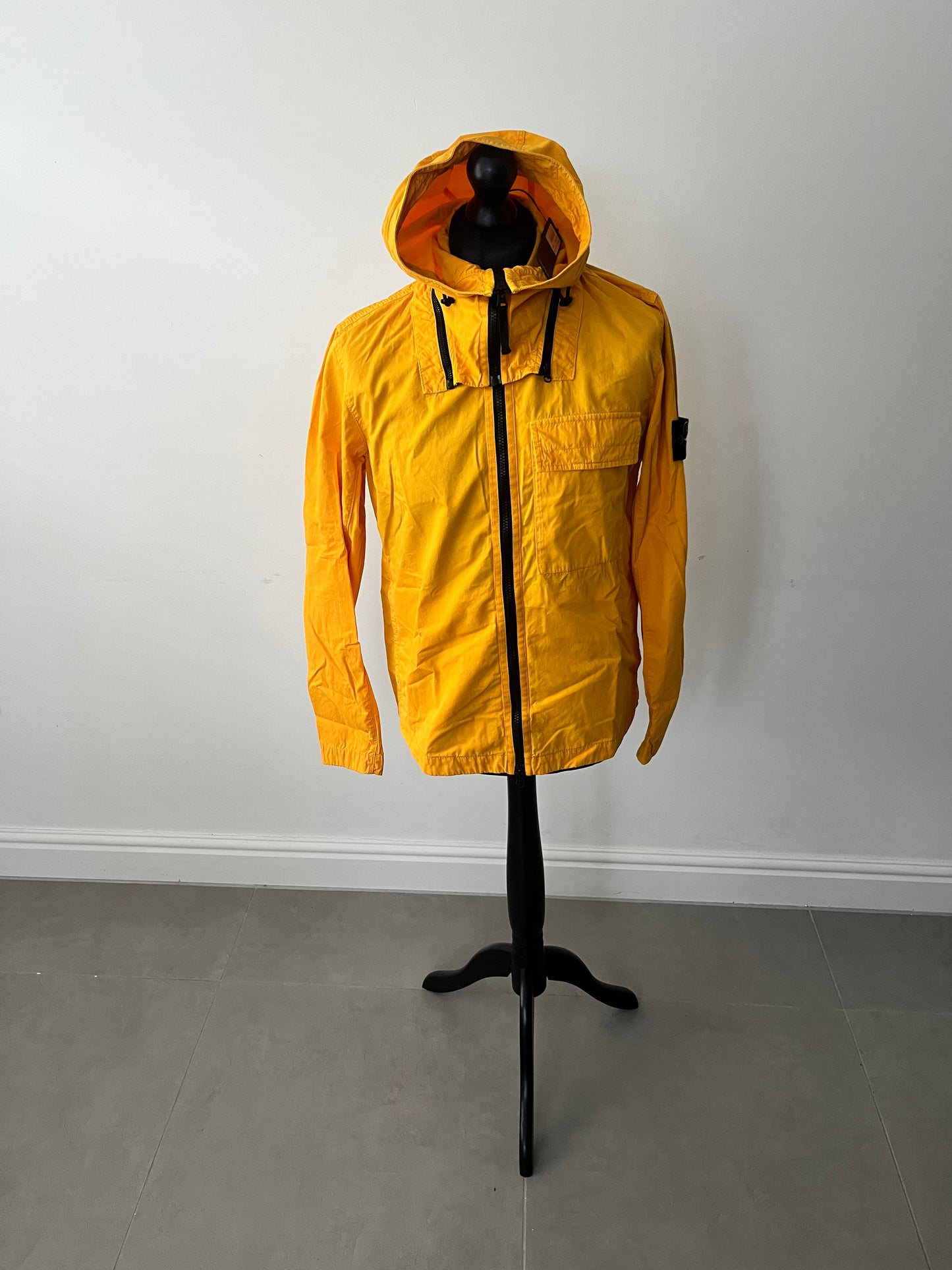 Stone Island T.CO Hooded Overshirt (Orange)