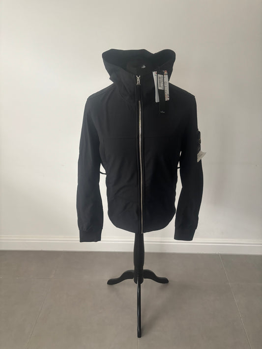 Stone Island Soft Shell-R e.dye Technology (Black)