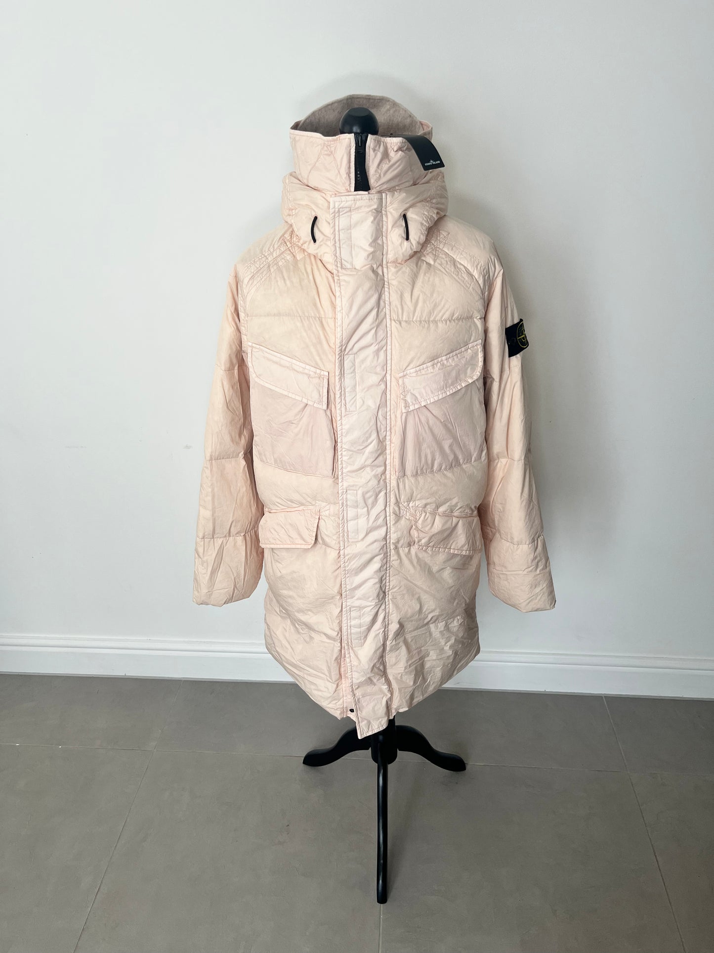 Stone island crinkle reps down gilet online