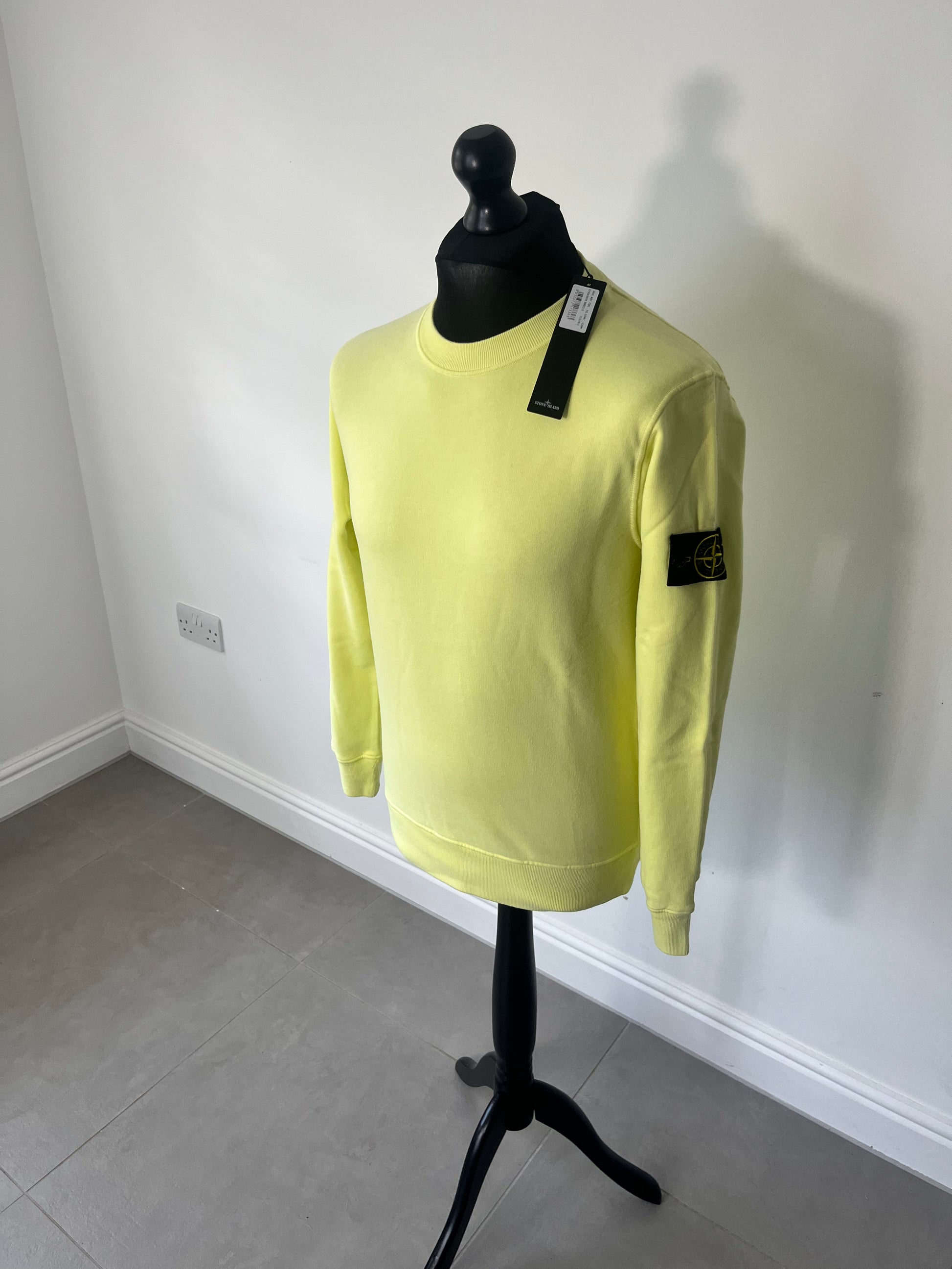 Lemon stone island sweatshirt online