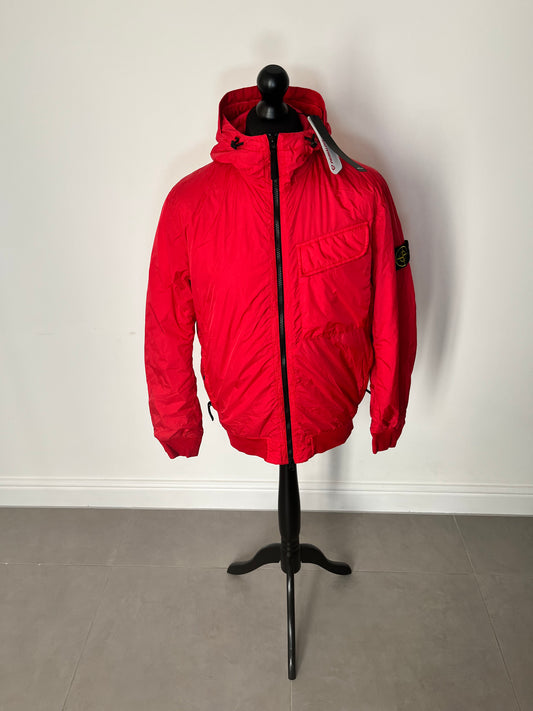 Stone Island Garment Dyed Crinkle Reps R-NY With Primaloft - TC (Red)