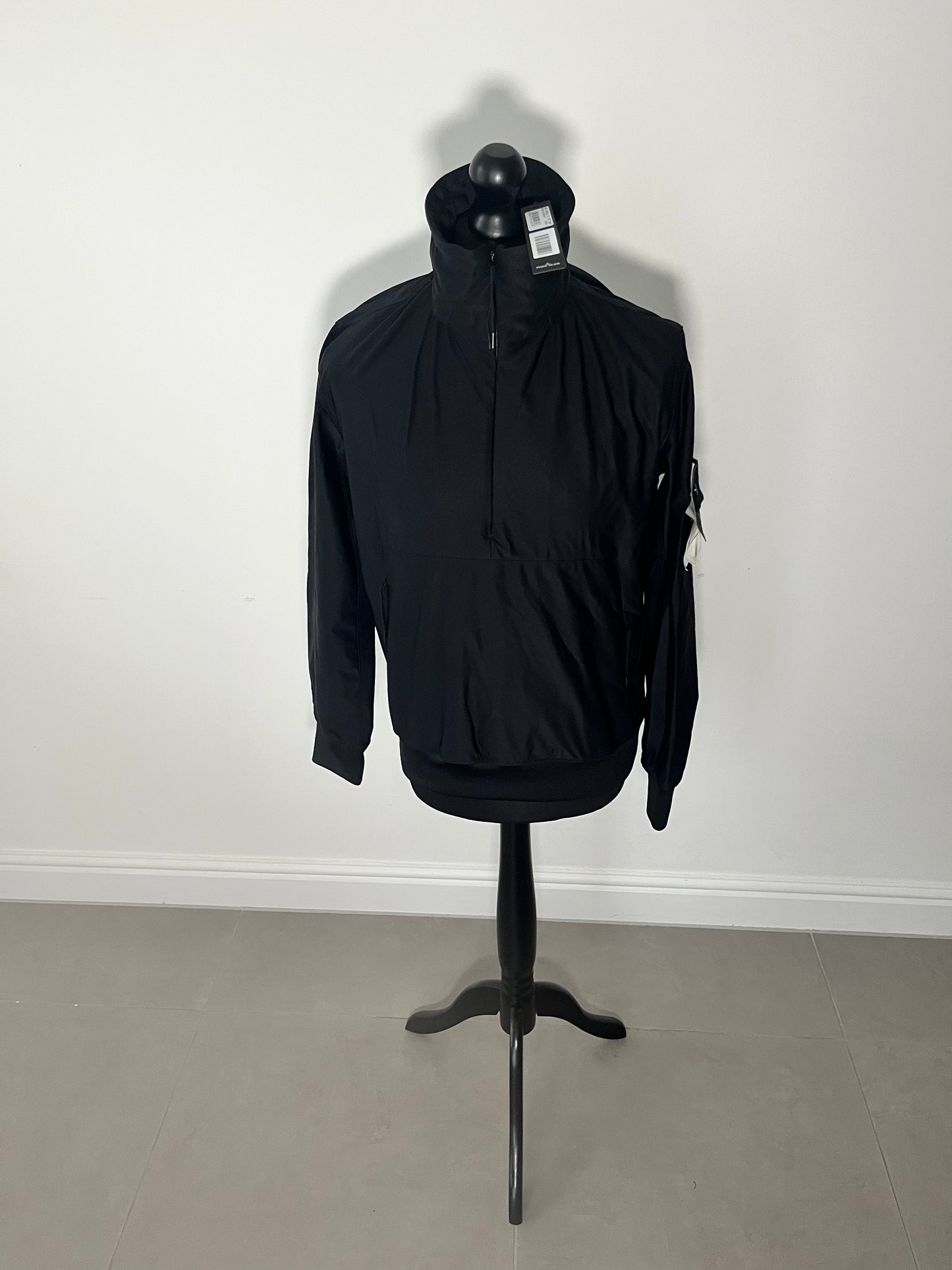 Stone Island Nylon Cotton 3L Ghost Piece (Black)