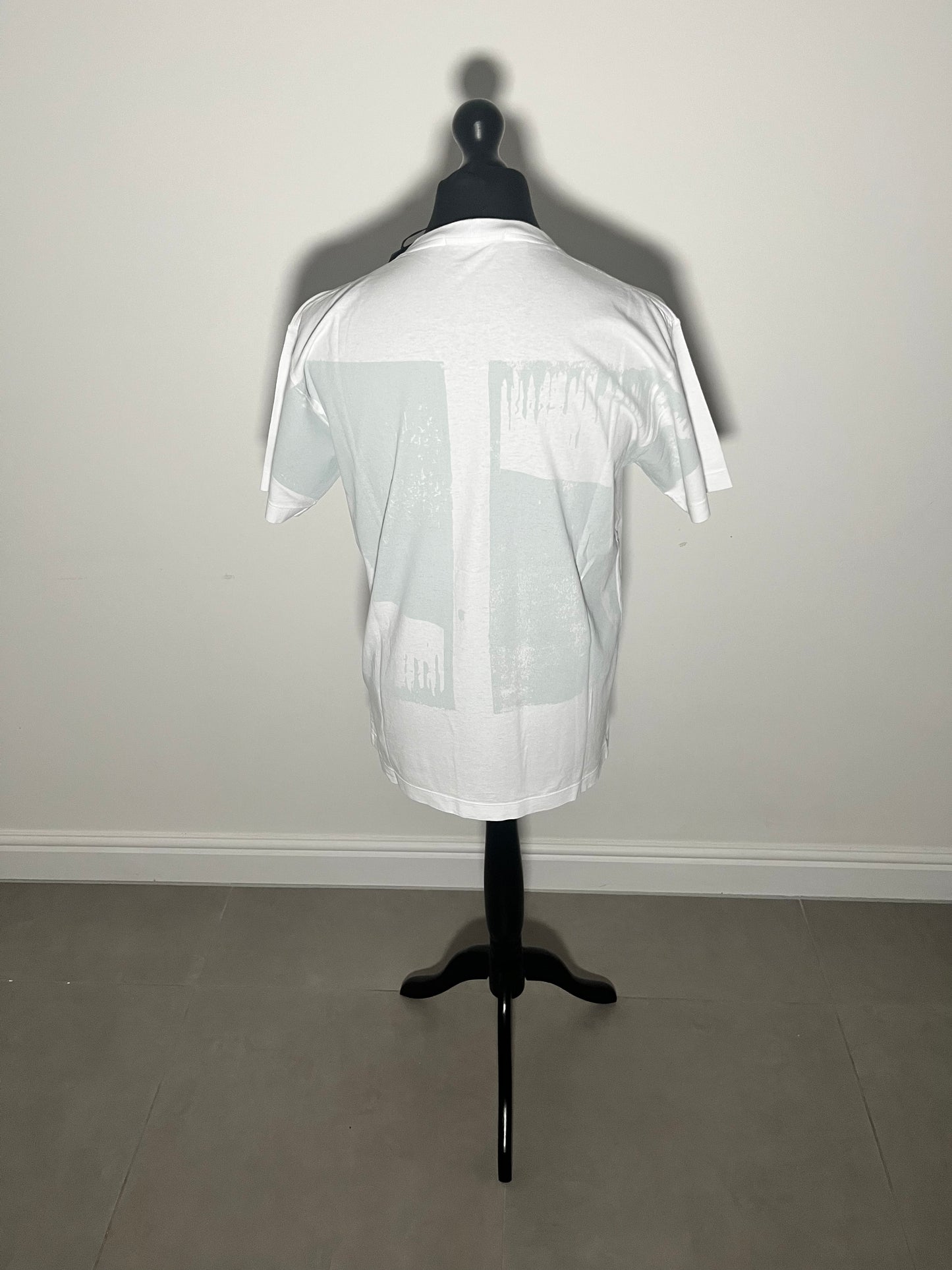 Stone Island Xilographia Back Print T-Shirt (White)