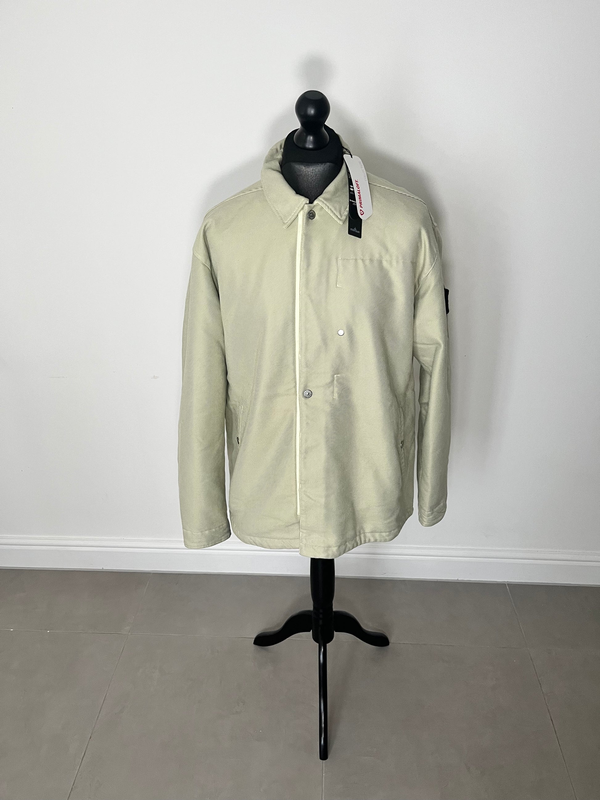 Stone Island Shadow Project Insulated Coach Jacket (Natural Beige)