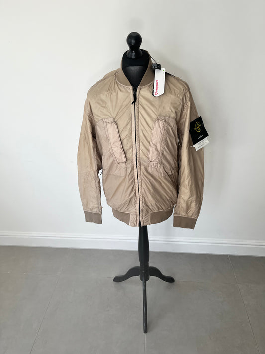 Stone Island Garment Dyed Micro Yarn With Primaloft (Dove Grey)