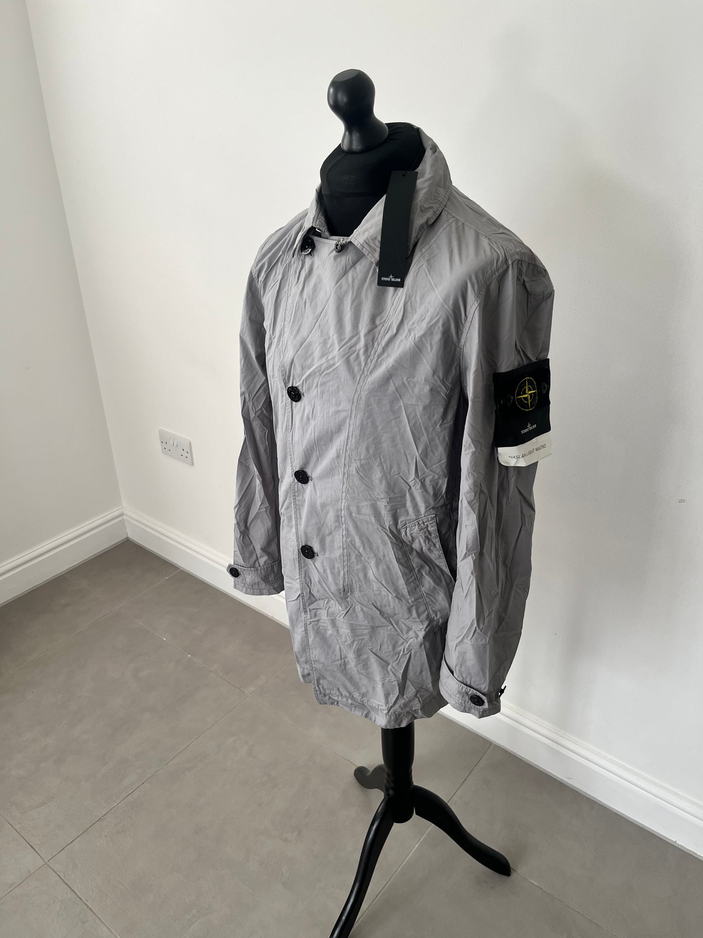 Stone Island Naslan Light Watro (Light Grey) 