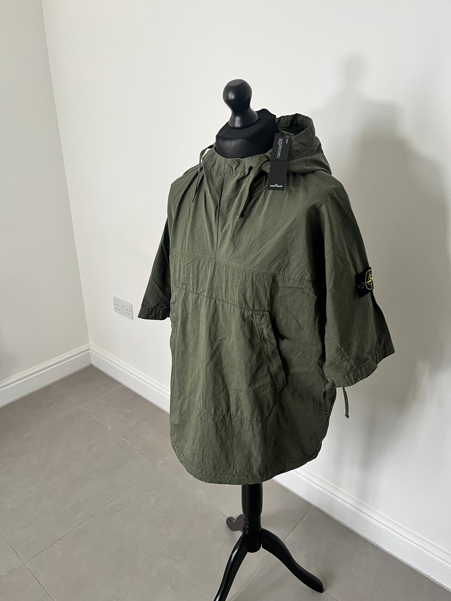 Stone Island Short Sleeve Anorak (Olive)