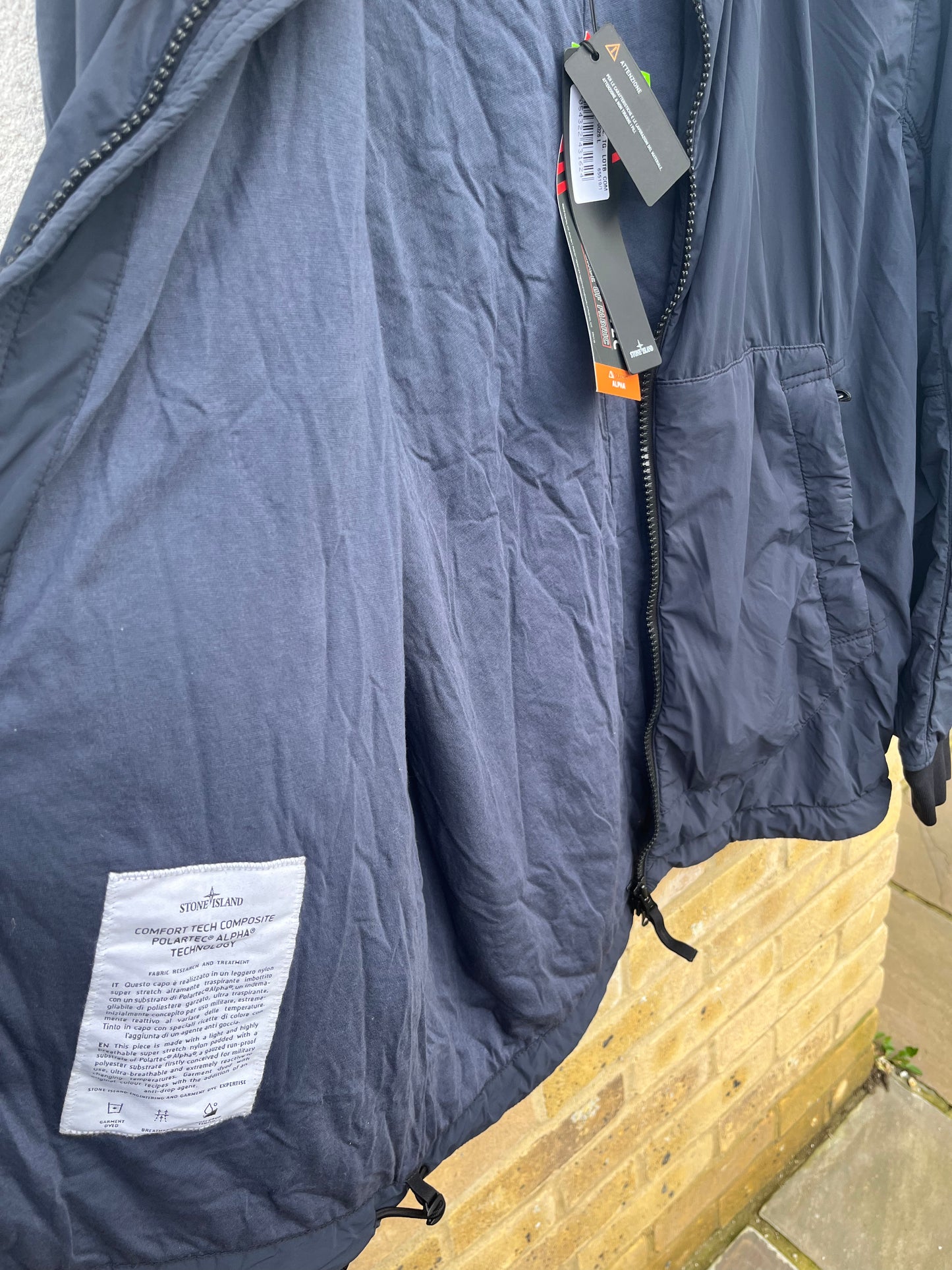 Stone Island Comfort Tech Composite Polartech Alpha Tech (Navy)