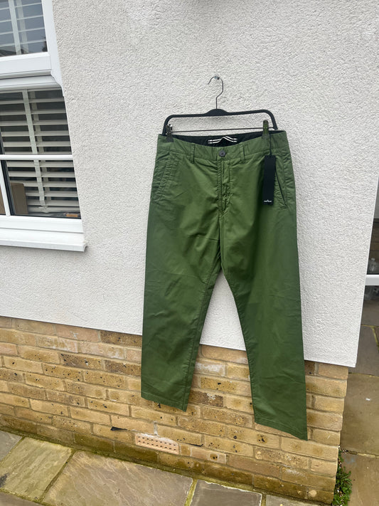 Stone Island Chino Trousers (Olive)