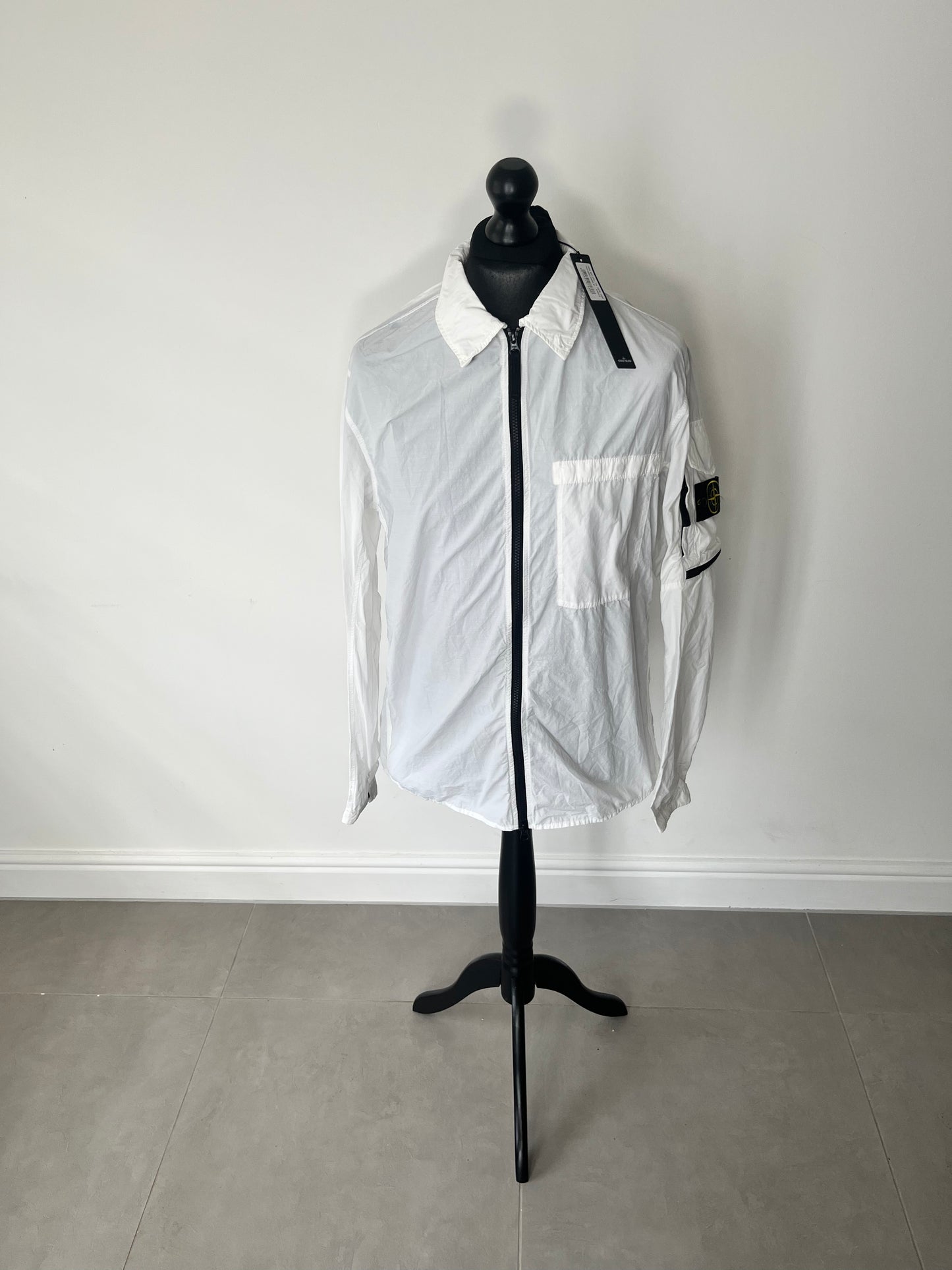 Stone Island Naslan Light Overshirt (White)