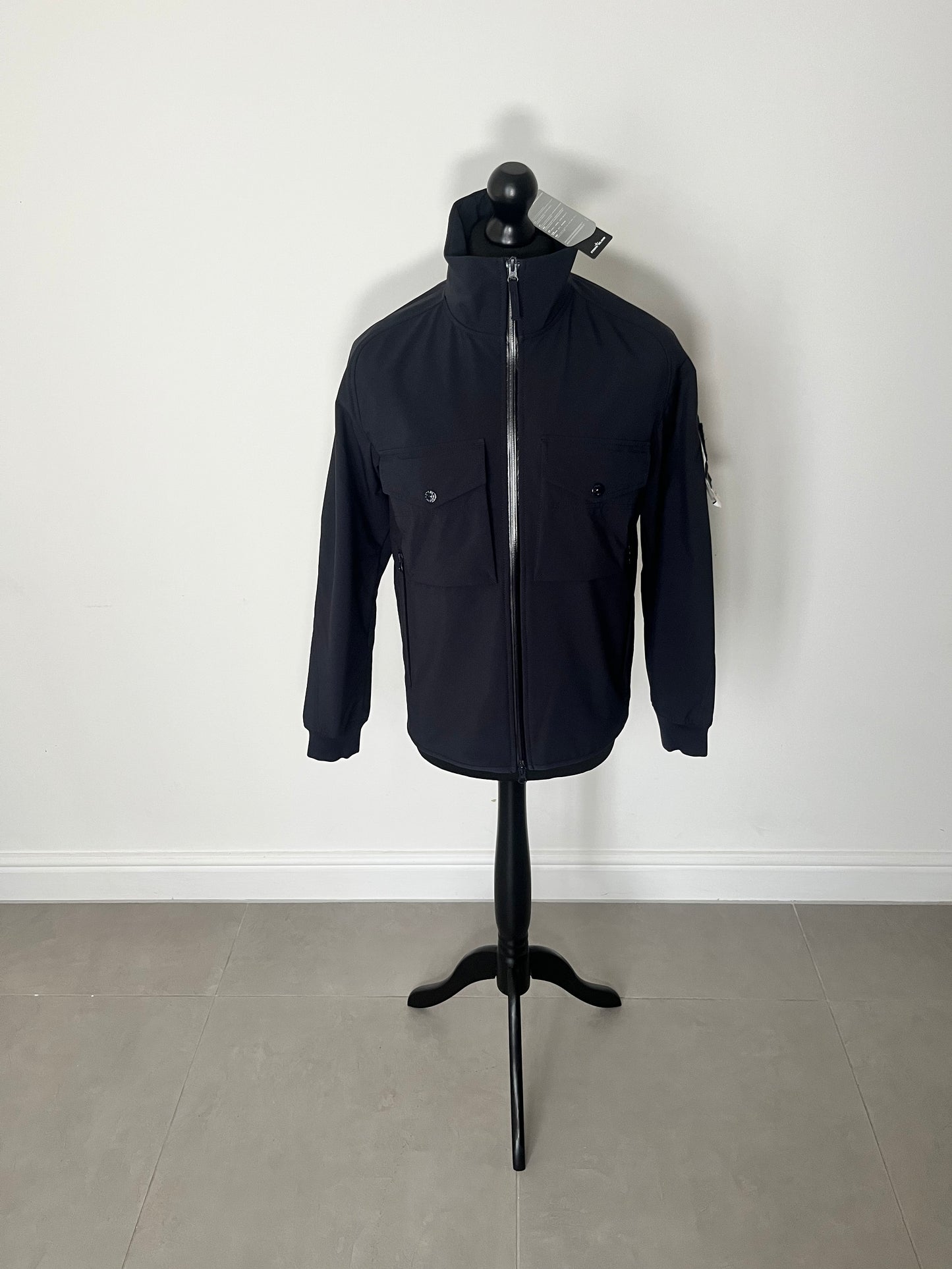 Stone Island Poliestere Stretch 5 L Ghost Piece (Navy) – CasualCentral